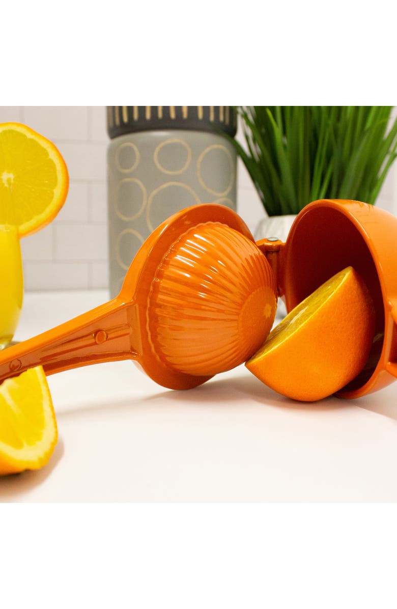 BergHOFF Cast Aluminum Orange Citrus Squeezer, Alternate, color, Orange
