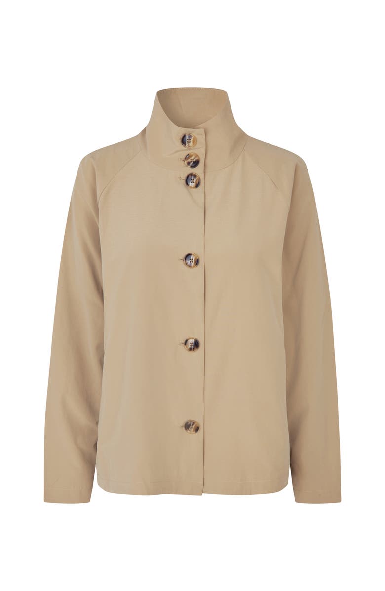 Masai Copenhagen MaTynna Funnel Neck Jacket, Alternate, color, Incense