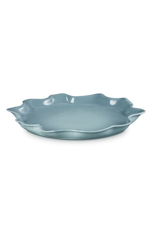 Le Creuset Iris Collection Serving Platter In Sea Salt