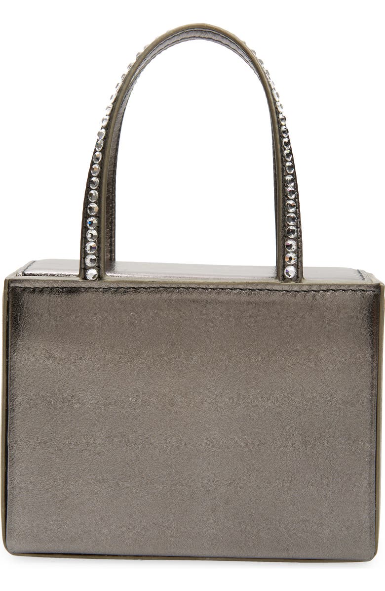 Amina Muaddi Superamini Gilda Top Handle Bag, Alternate, color,