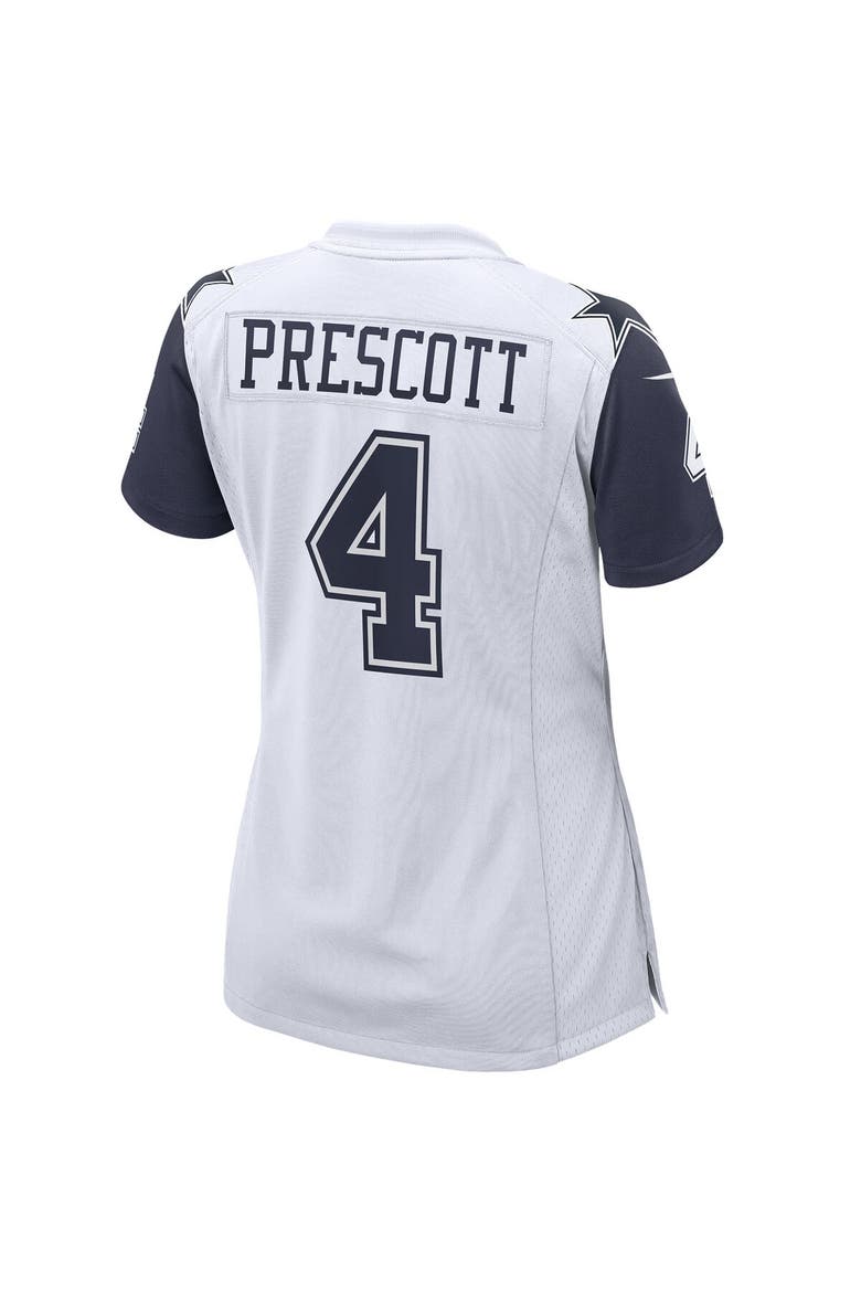 Women's Nike Dak Prescott White Dallas Cowboys Alternate Game Jersey, Alternate, color, White