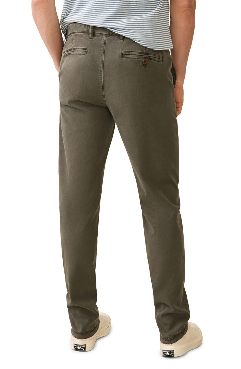 Faherty Coastline Chino Pants, Alternate, color, Faded Black