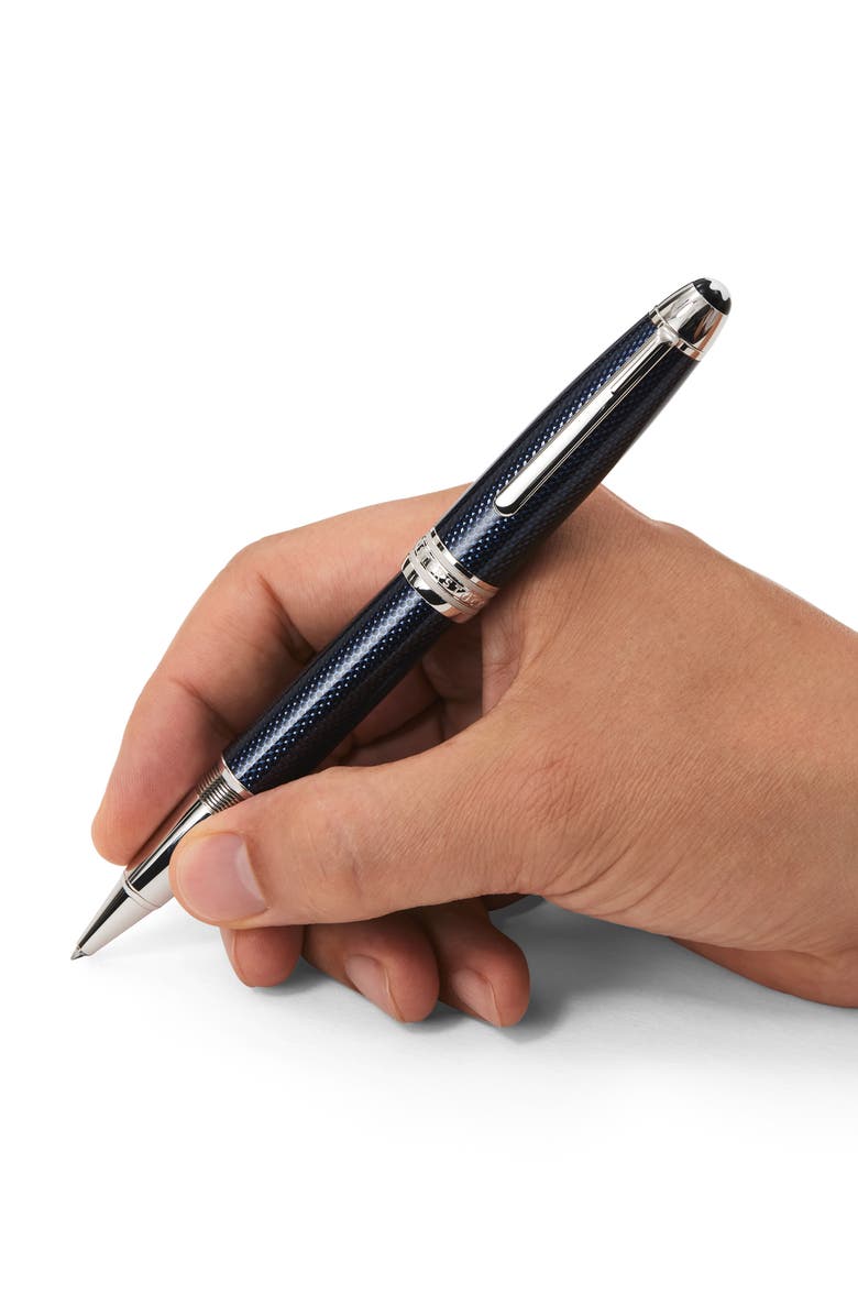Montblanc Meisterstück Solitaire Blue Hour LeGrand Rollerball Pen, Alternate, color, Blue