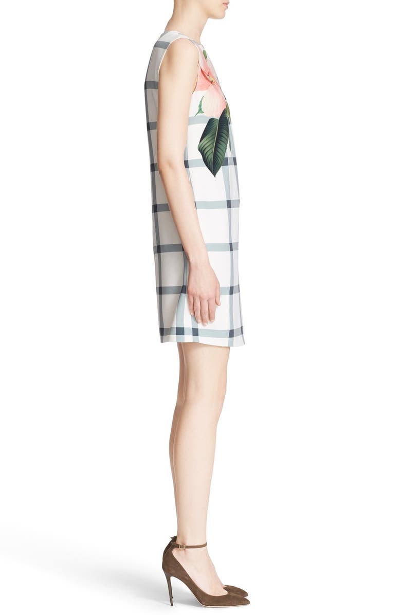 Ted Baker London 'Nayeli - Secret Trellis' Sleeveless Tunic Dress, Alternate, color,