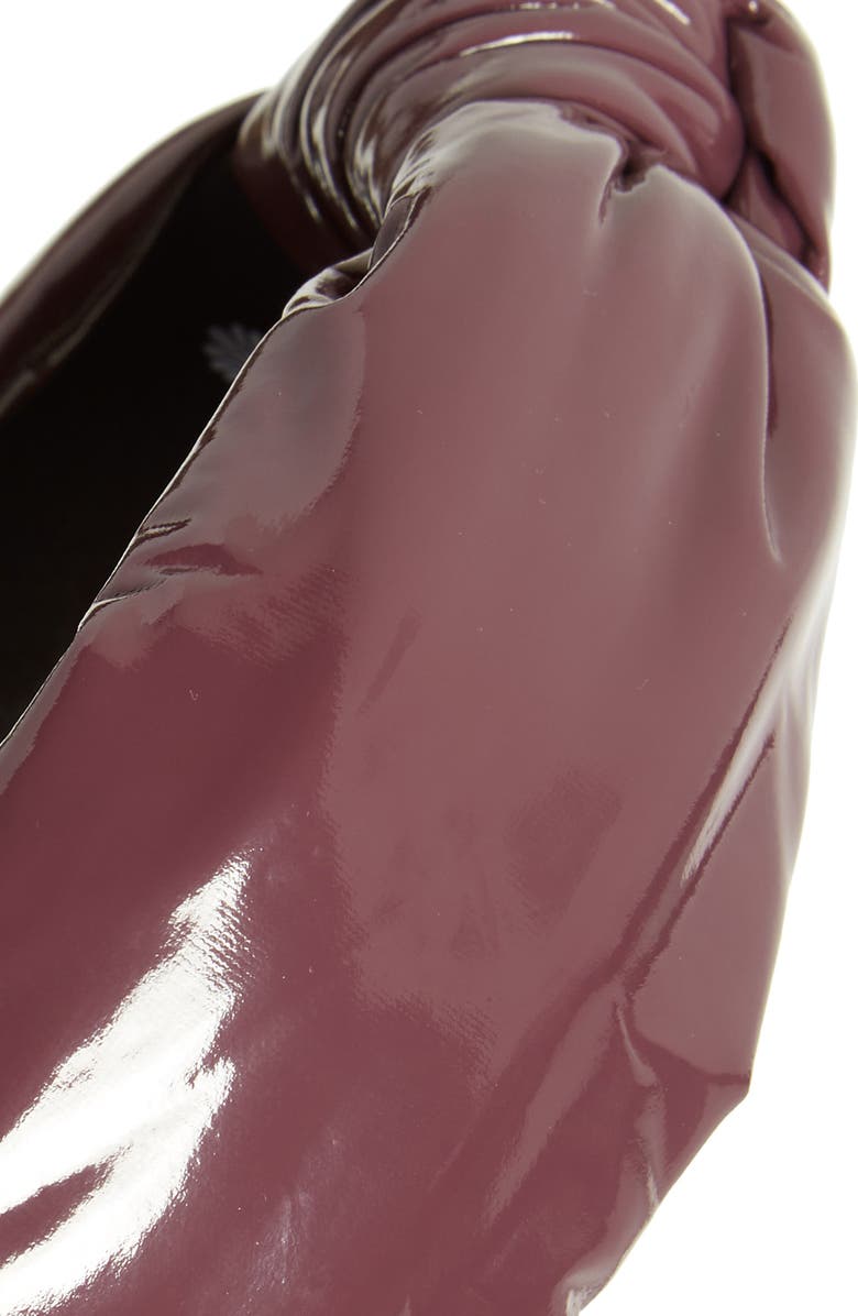 Lele Sadoughi Faux Leather Knotted Headband, Alternate, color,