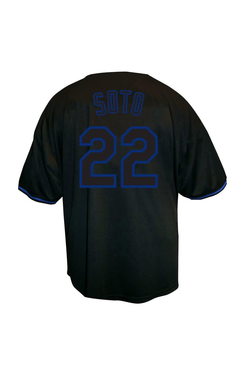 PROFILE Men's Profile Juan Soto Black New York Mets Big & Tall Pop Fashion Jersey, Alternate, color, Black