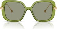 Swarovski 55mm Square Sunglasses