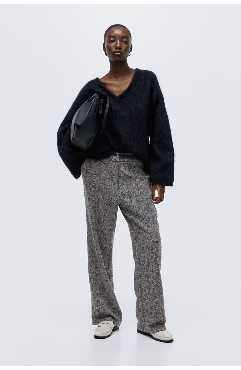 H&M Tailored Trousers, Alternate, color, 