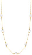 EFFY Freshwater Pearl Station Necklace