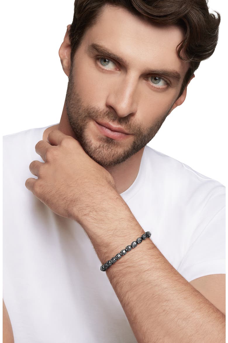 'Spiritual Beads' Bracelet in Silver, Alternate, color, SILVER