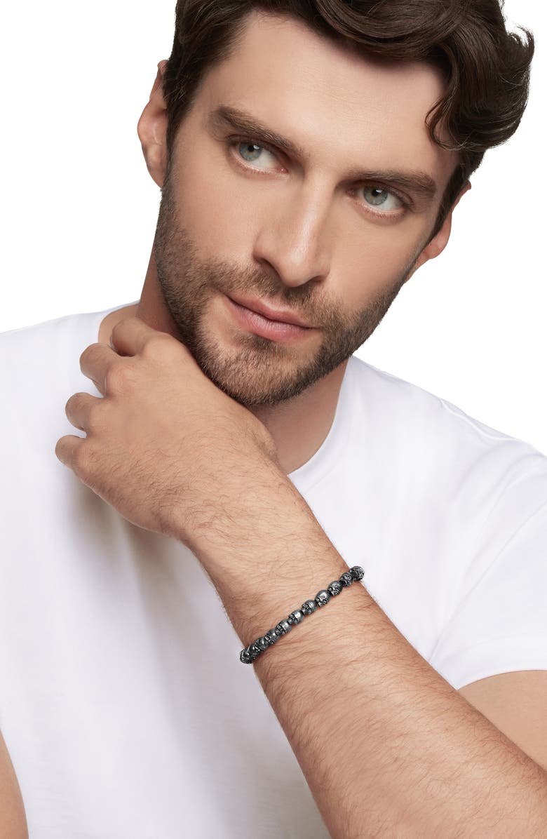 David Yurman 'Spiritual Beads' Bracelet in Silver, Alternate, color, 