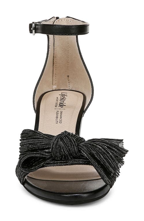 LIFESTRIDE LIFESTRIDE FLORENCE BOW ANKLE STRAP SANDAL