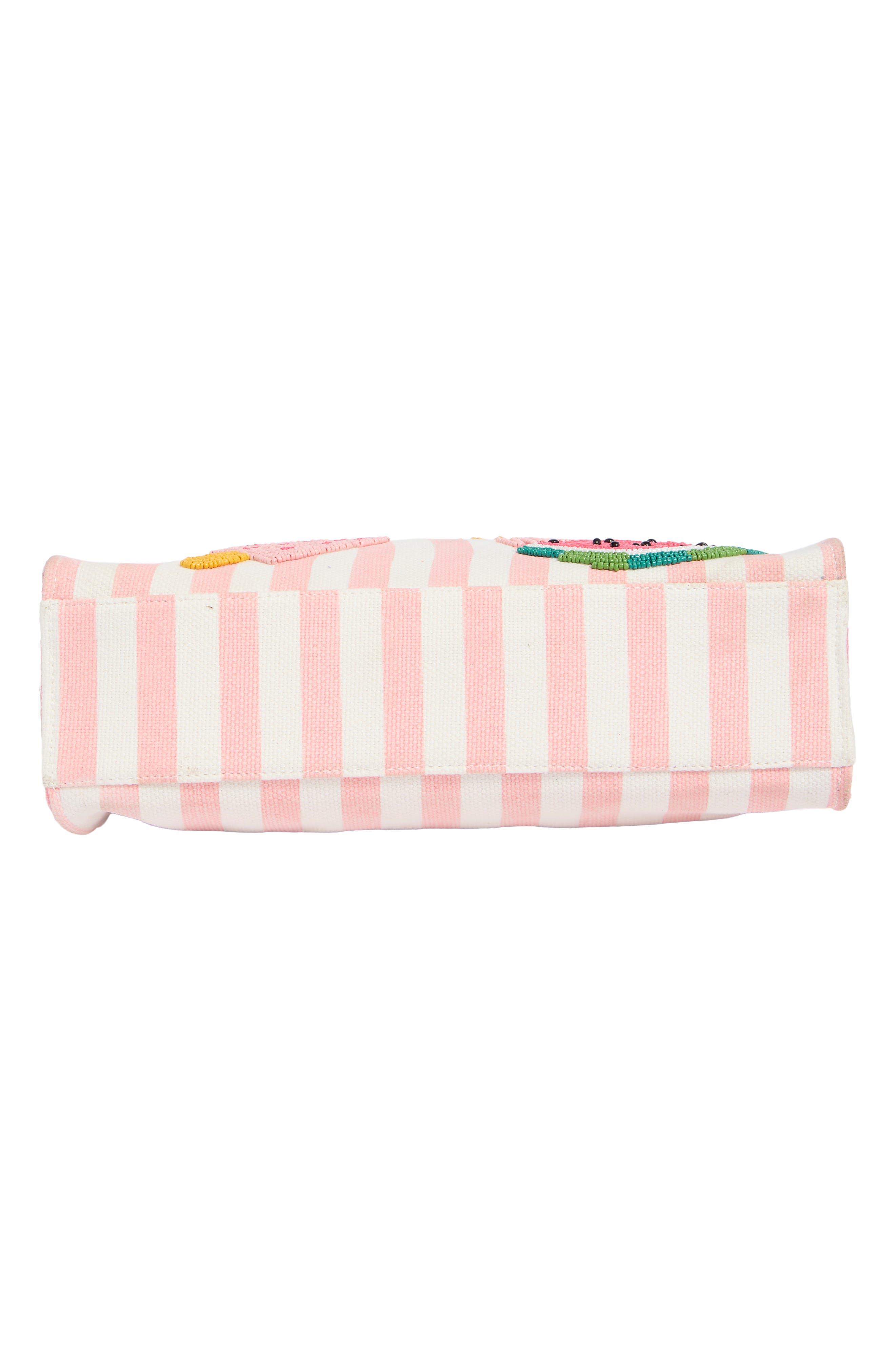 Mini Tote Bag, Alternate, color, WHITE/ PINK MULTI