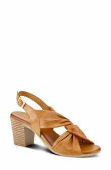 Spring Step Madeleine Block Heel Slingback Sandal