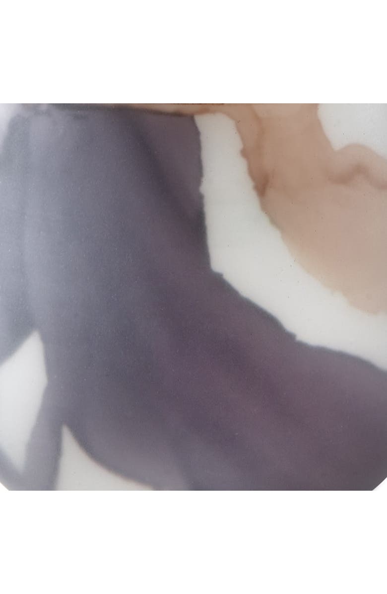 tag Marble Tealight Candle Holders Matte Finish Purple Glass, Alternate, color, Multicolored