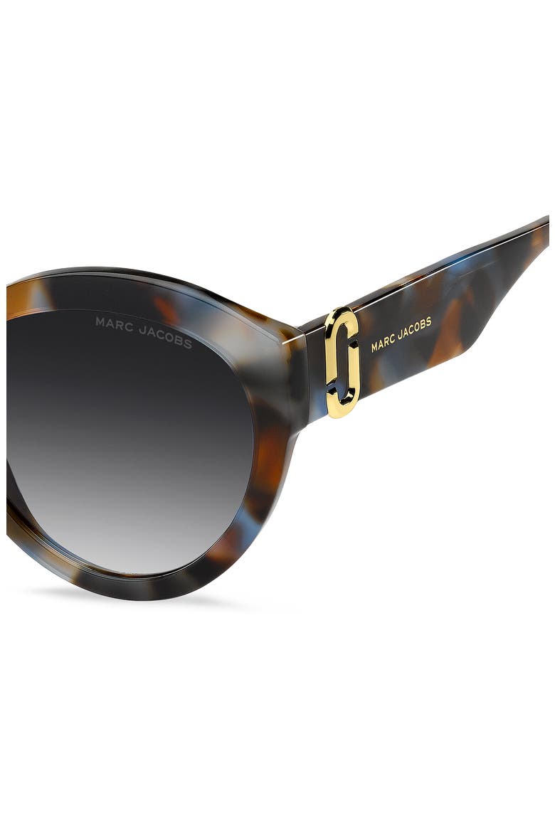 56mm Cateye Sunglasses, Alternate, color, BROWN BLUE HAVANA/ GREY