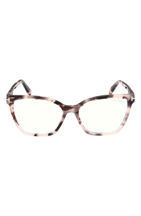53mm Butterfly Blue Light Blocking Glasses