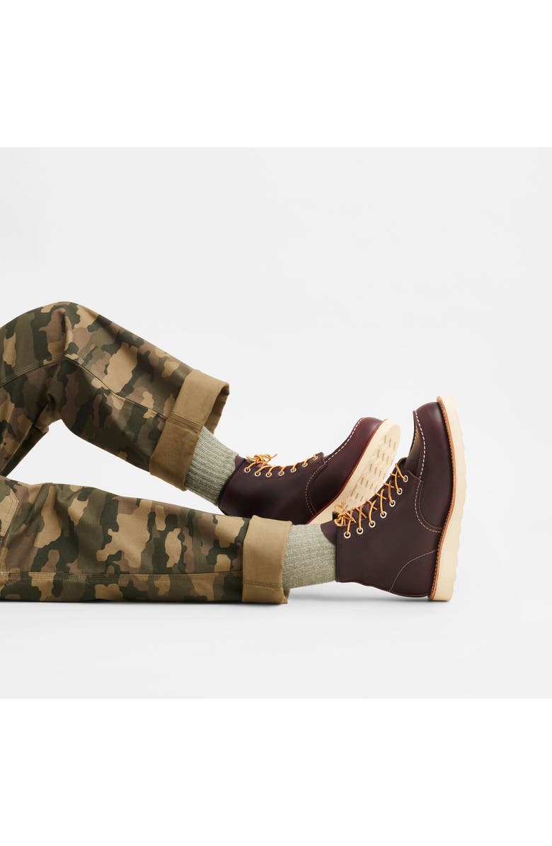 Red Wing Heritage Classic Moc<sup
®</sup
Excalibur Leather Boot, Alternate, color, Black Cherry Excalibur