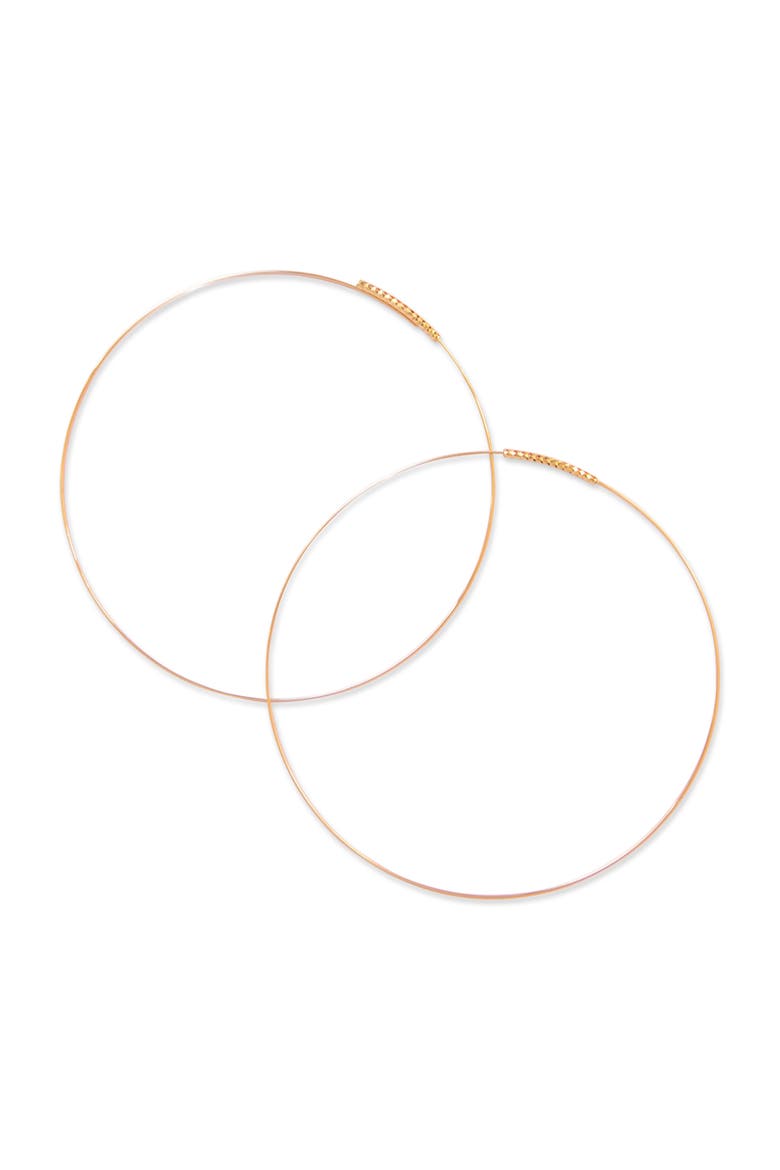 Soho Hoop Earrings, Main, color, Gold