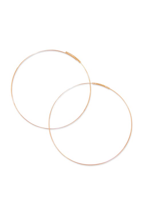 Sunshine Studios Soho Hoop Earrings In Gold