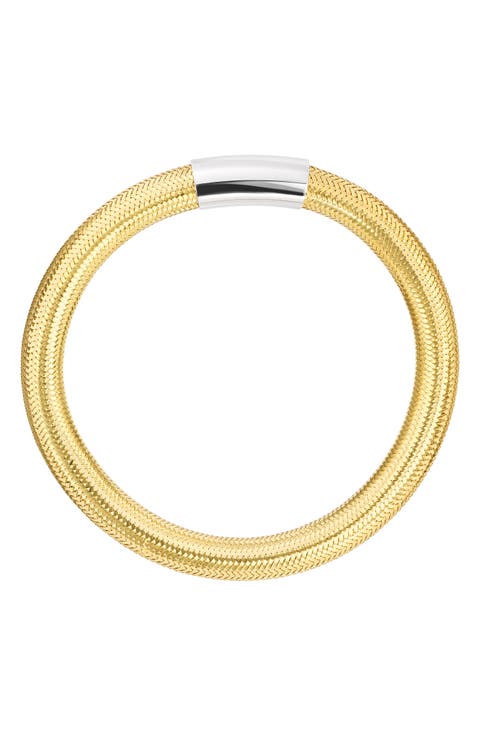 Dolce Sole Fancy Mesh Bangle Bracelet