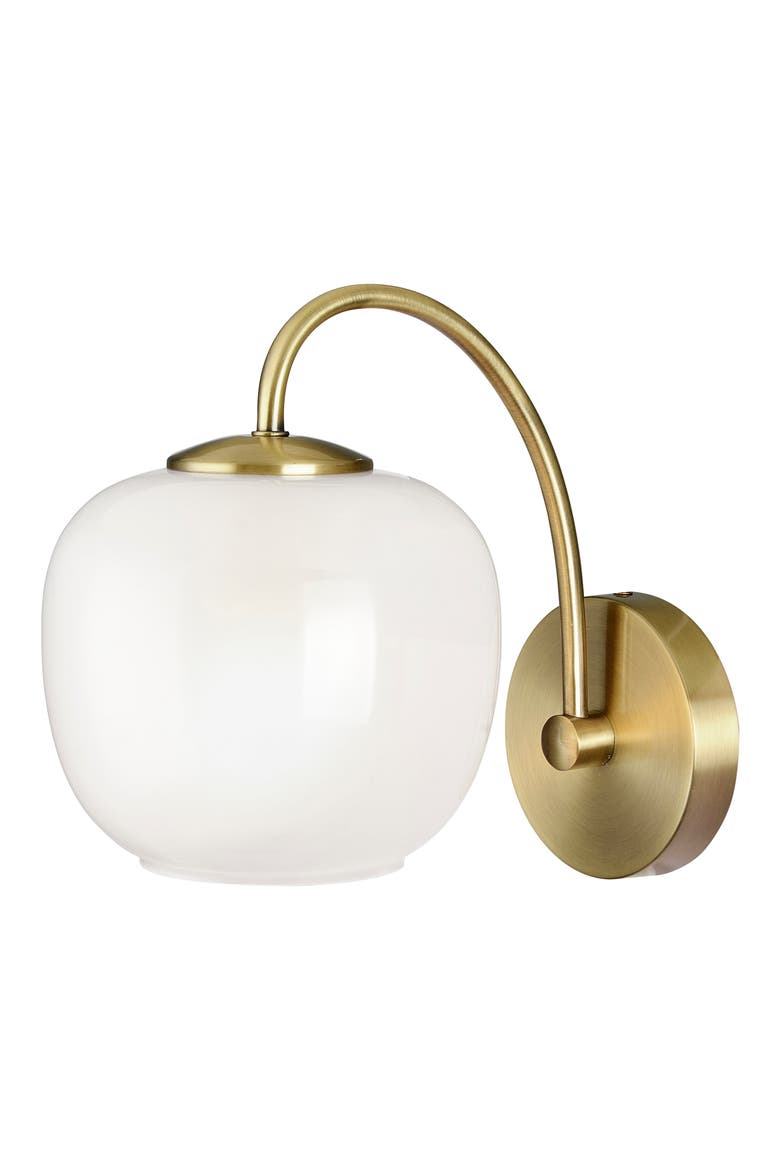 Magnolia Wall Lamp, Main, color, ANTIQUE BRASS
