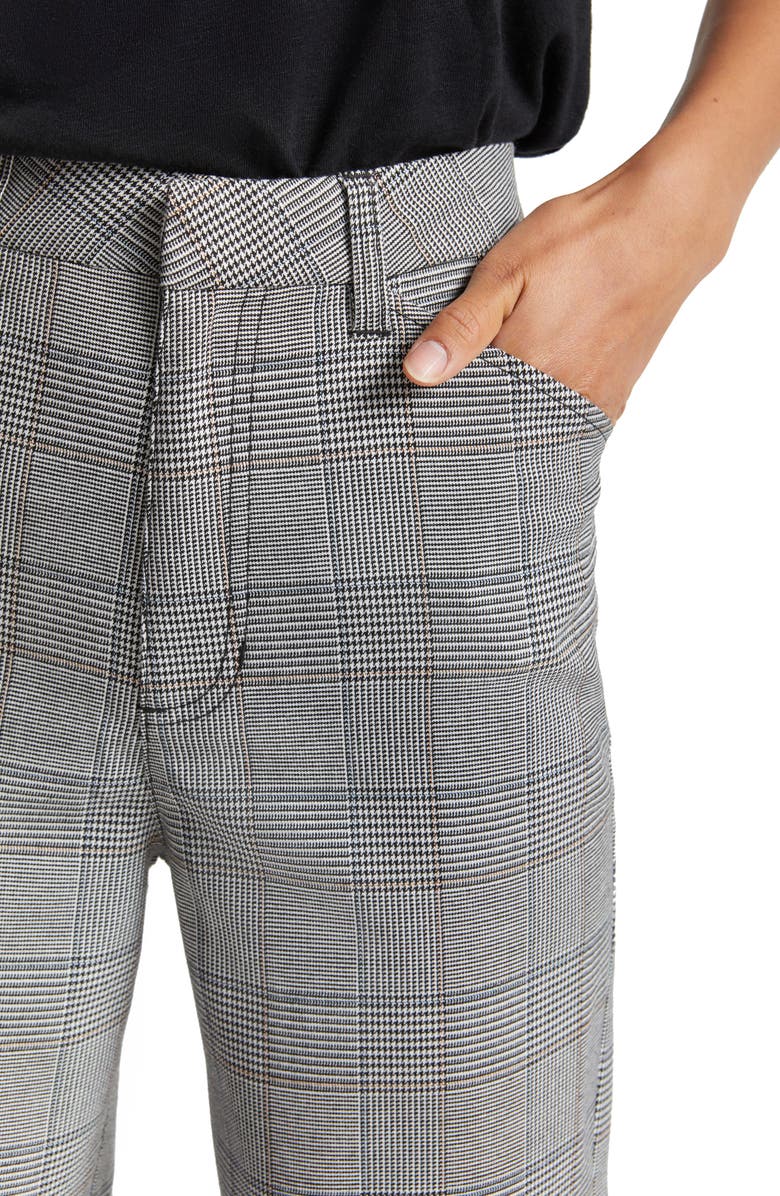 Brixton Thurston Plaid Straight Leg Pants, Alternate, color, 