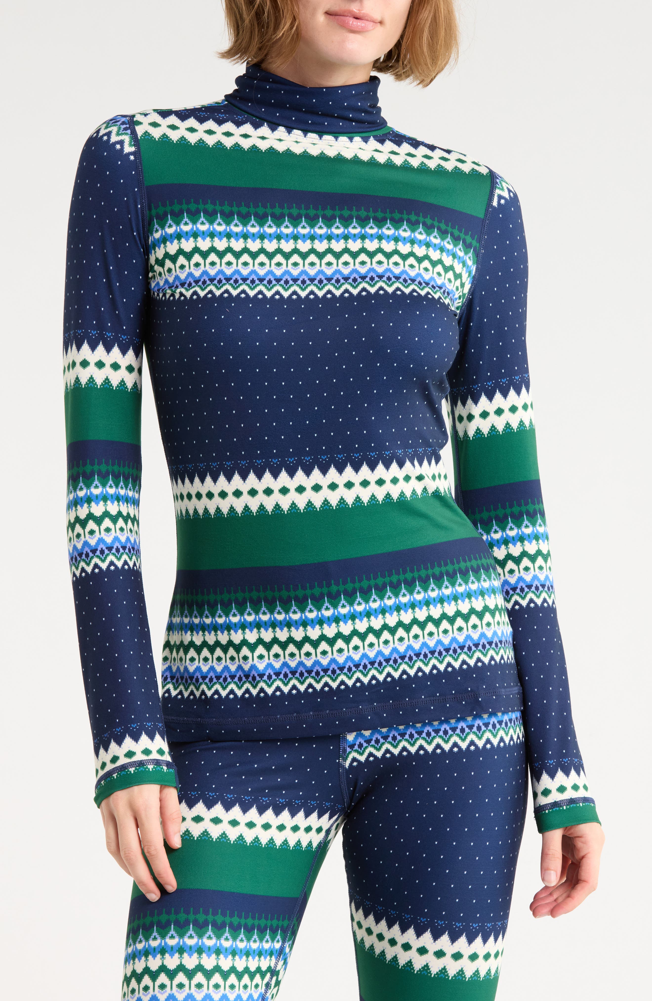 NAVY HERITAGE FAIRISLE