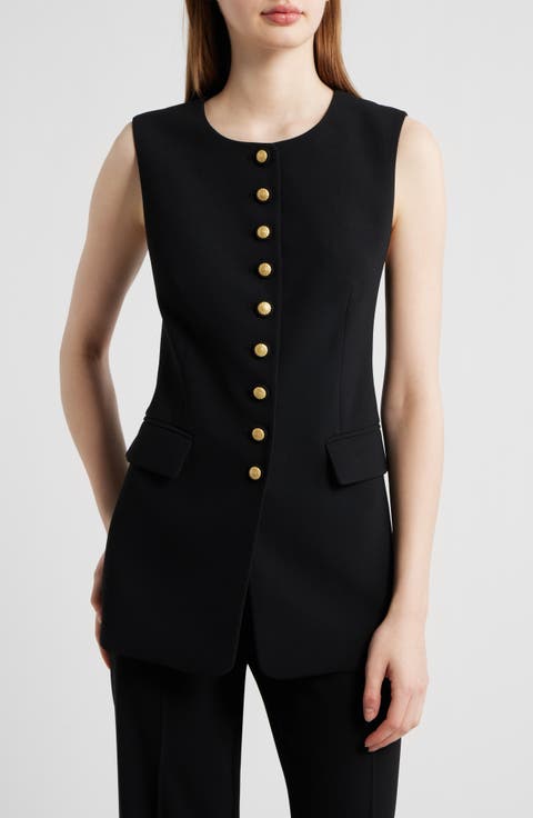 Kim Button Knit Vest