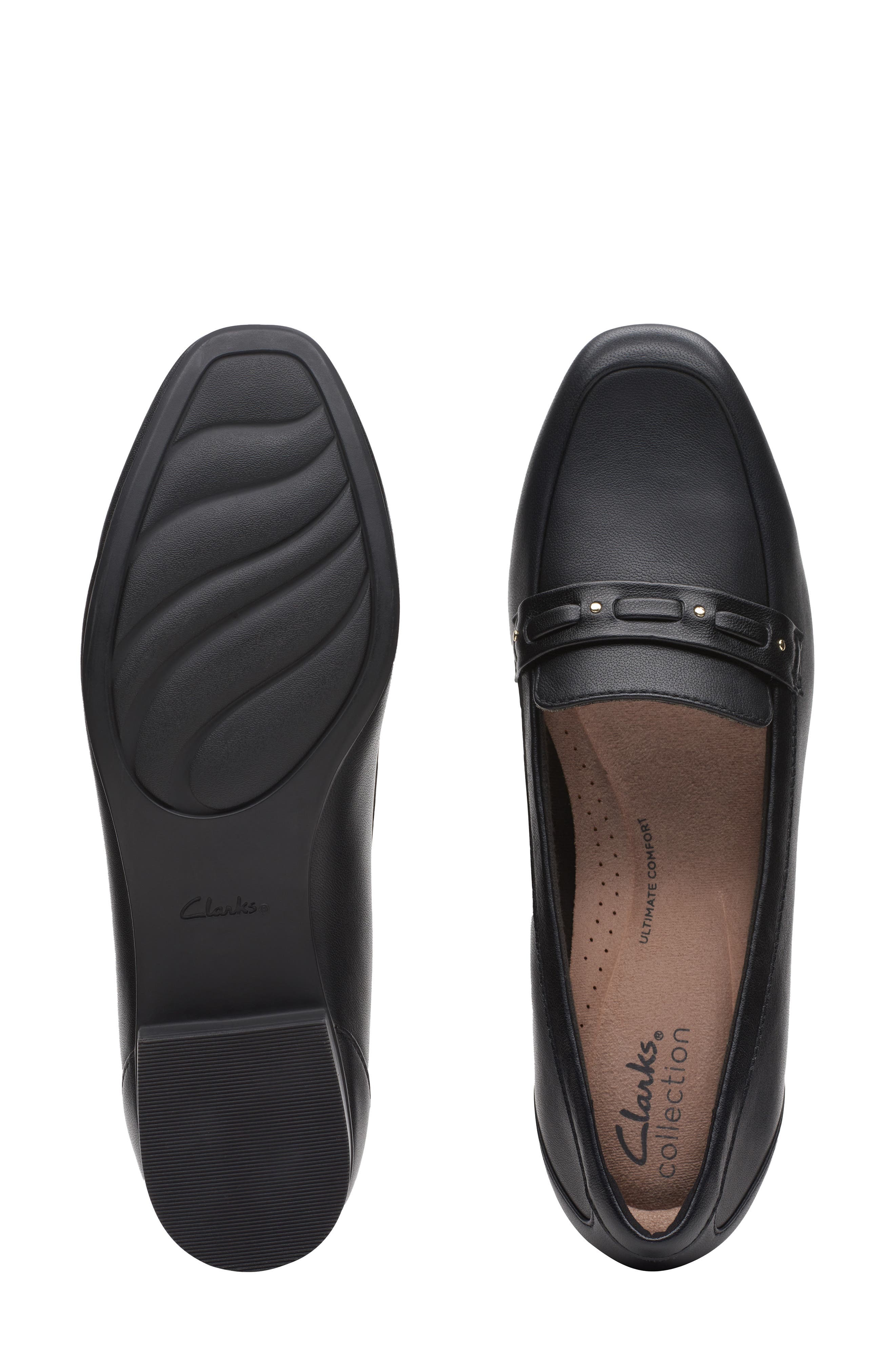 Juliet Bay Loafer, Alternate, color, BLACK LEATHER