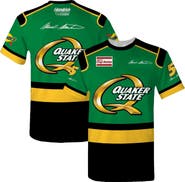 HENDRICK MOTORSPORTS TEAM COLLECTION Men's Hendrick Motorsports Team Collection  Green Mark Martin Quaker State Legend Uniform T-Shirt