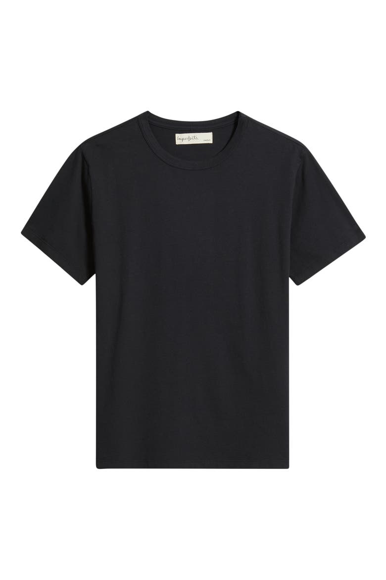 Shop Solid Organic Cotton T-Shirt, Alternate, color, JET BLACK