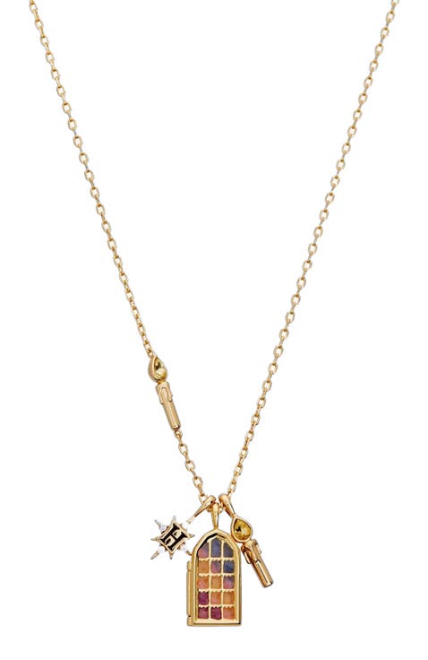 Harry Potter Hogwarts Great hall Cluster Charm Necklace