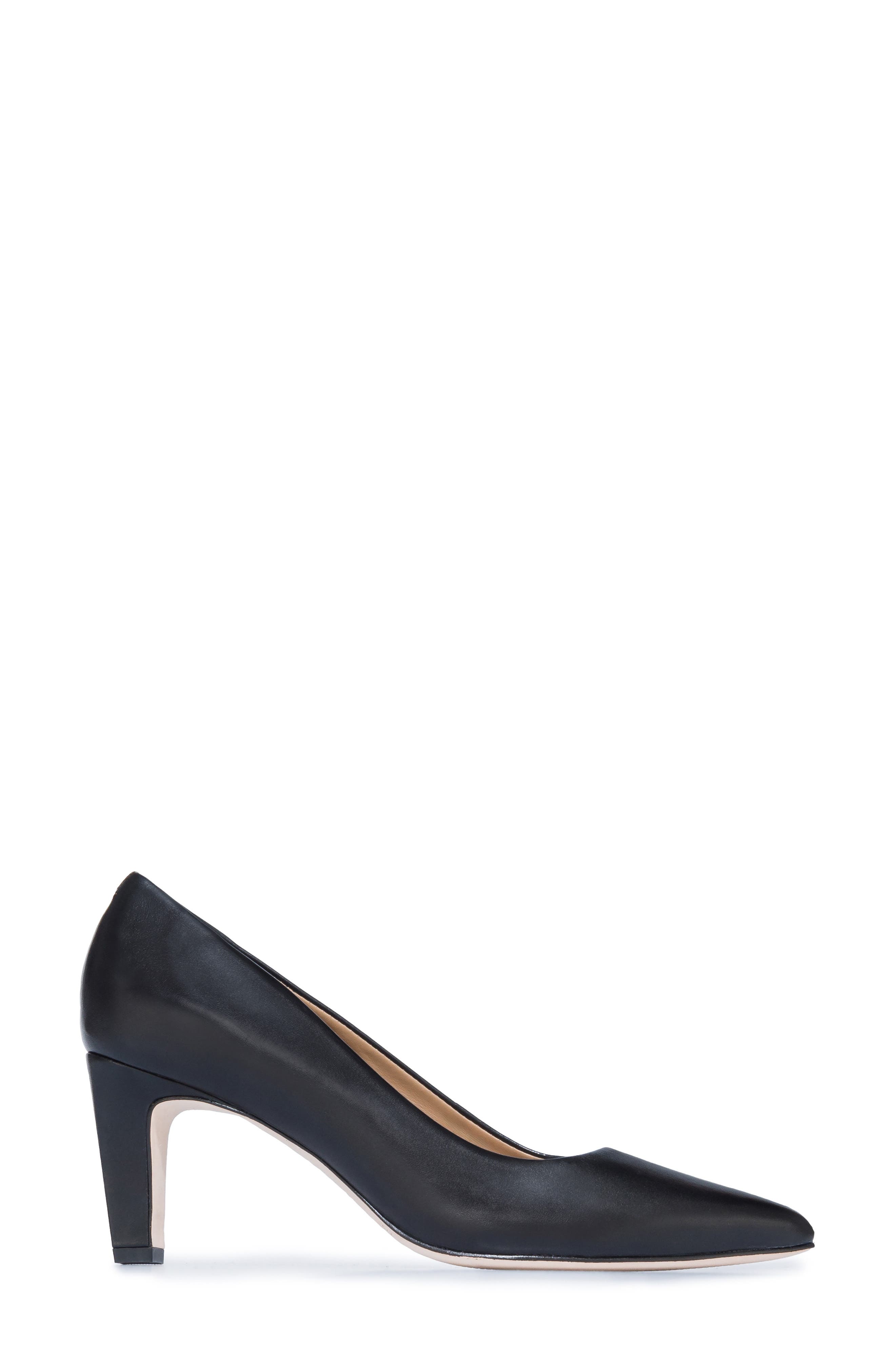 Bernardo Footwear Giselle Pump, Alternate, color, Black Antique Calf