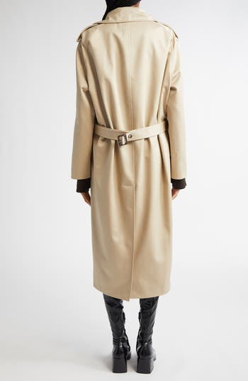 Courrèges Oblique Cotton Gabardine Trench Coat | Nordstrom Courrèges Oblique Cotton Gabardine Trench Coat | Nordstrom