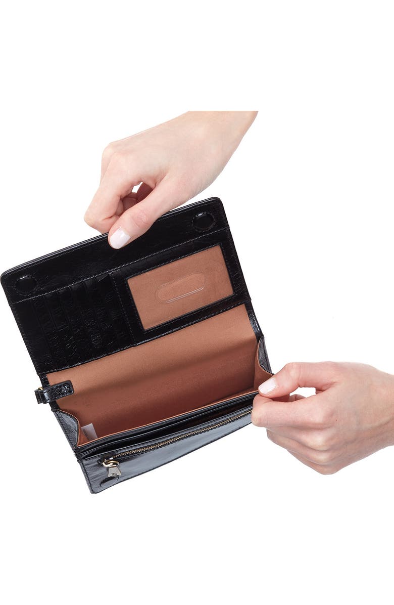 HOBO Jill Leather Wristlet, Alternate, color,