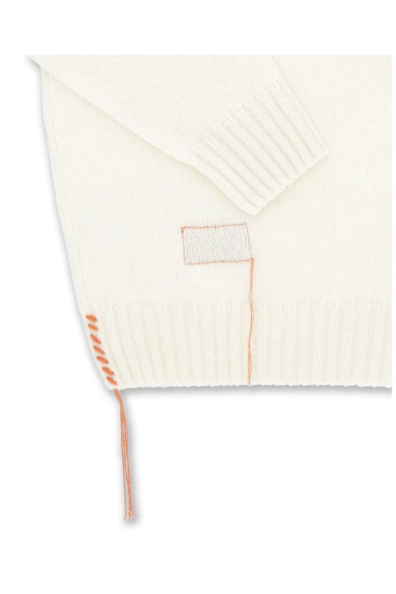 Mallory Merino Wool High Neck Sweater, Alternate, color, OFF WHITE