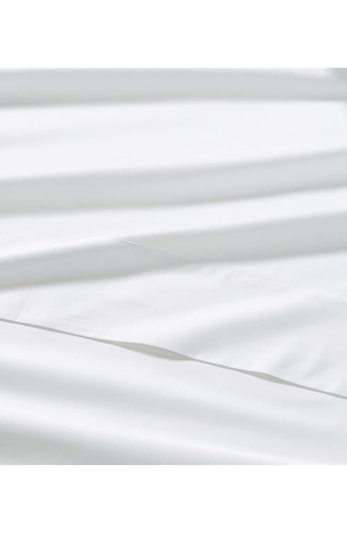 Dkny 425 Thread Count Sateen Sheet Set In White
