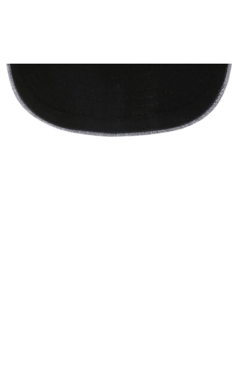 '47 Men's '47 Heather Charcoal Detroit Lions Carbon Rope Trucker Adjustable Hat, Alternate, color,