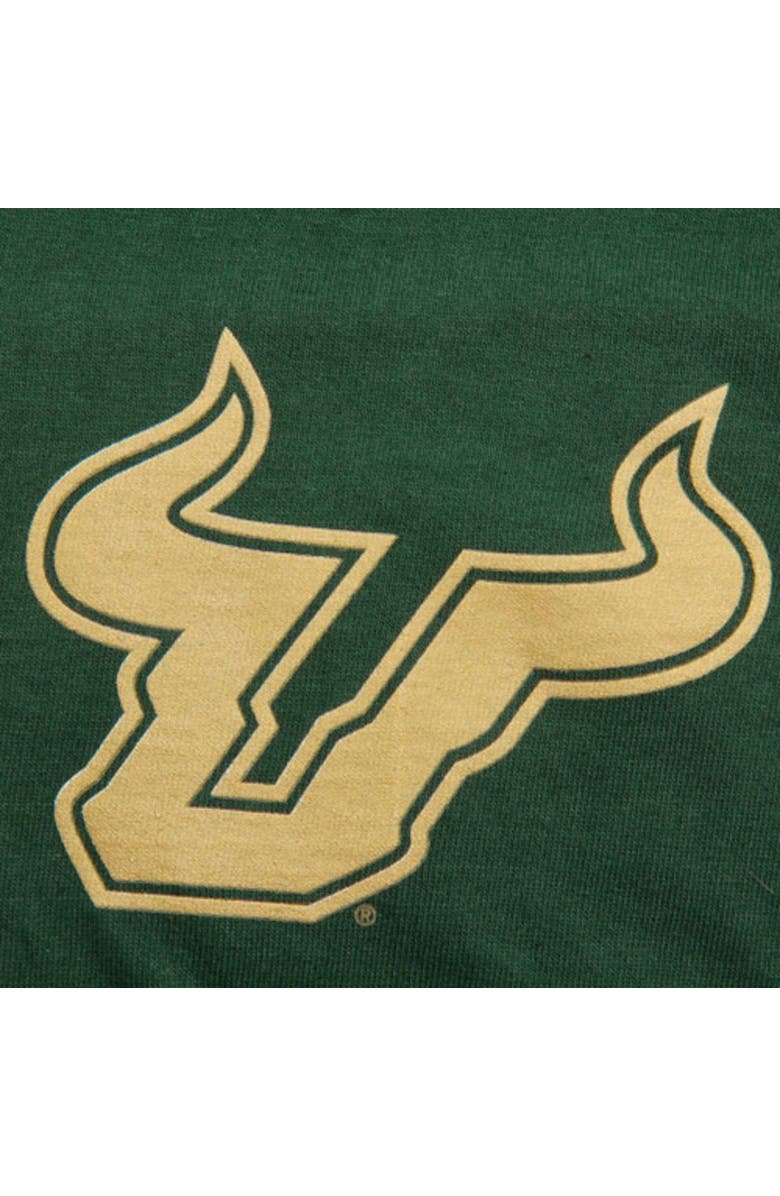 PRESSBOX Women's Pressbox Green South Florida Bulls The Big Shirt Oversized Long Sleeve T-Shirt, Alternate, color, 