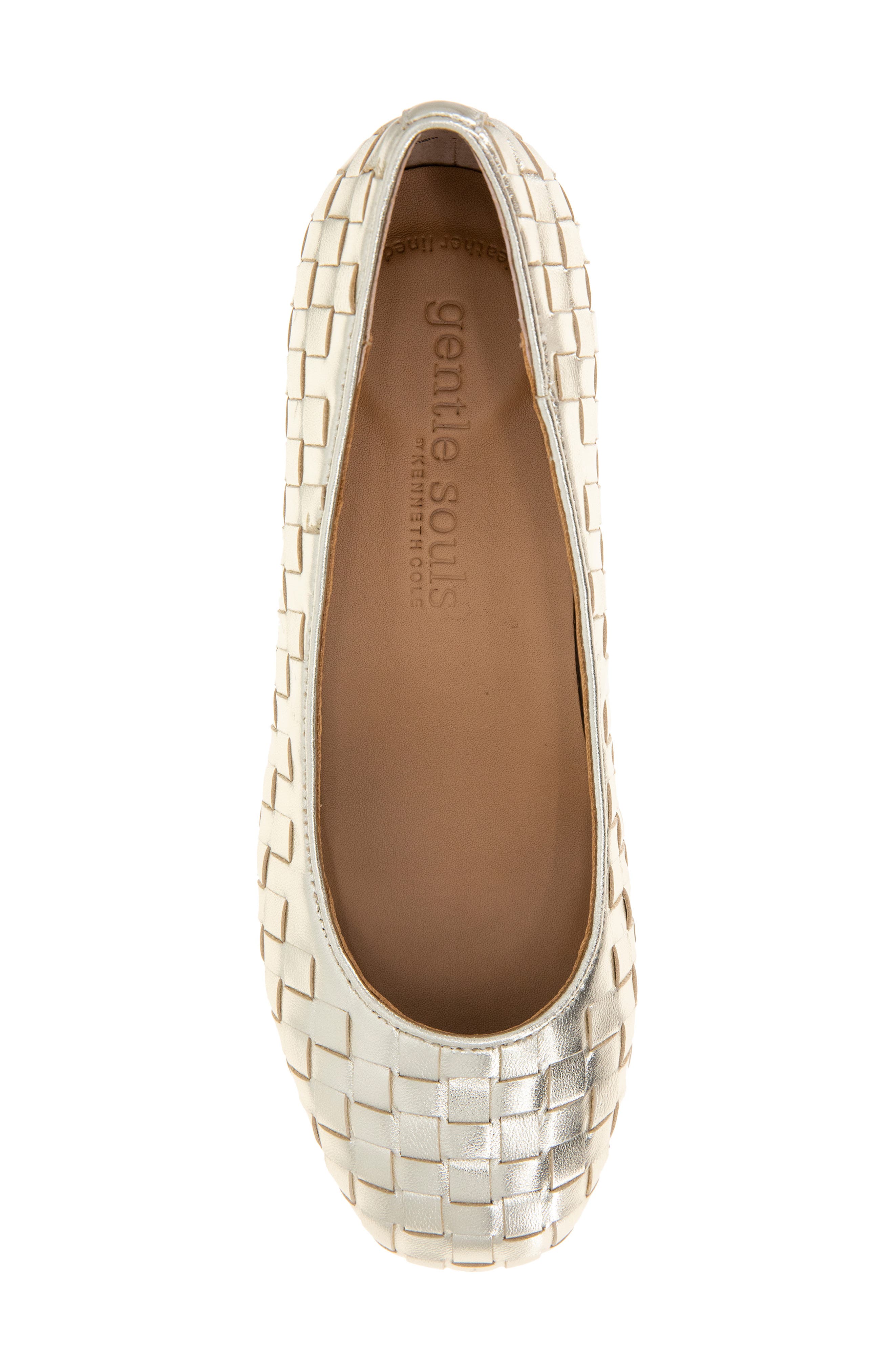 Gentle Souls Lancine Pump, Alternate, color, Soft Gold Leather