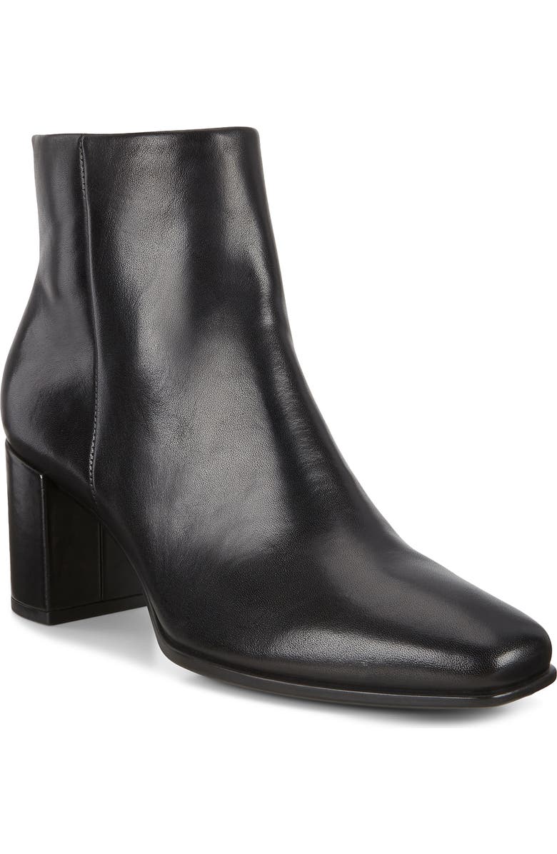 ECCO Shape 60 Square Toe Bootie, Main, color,