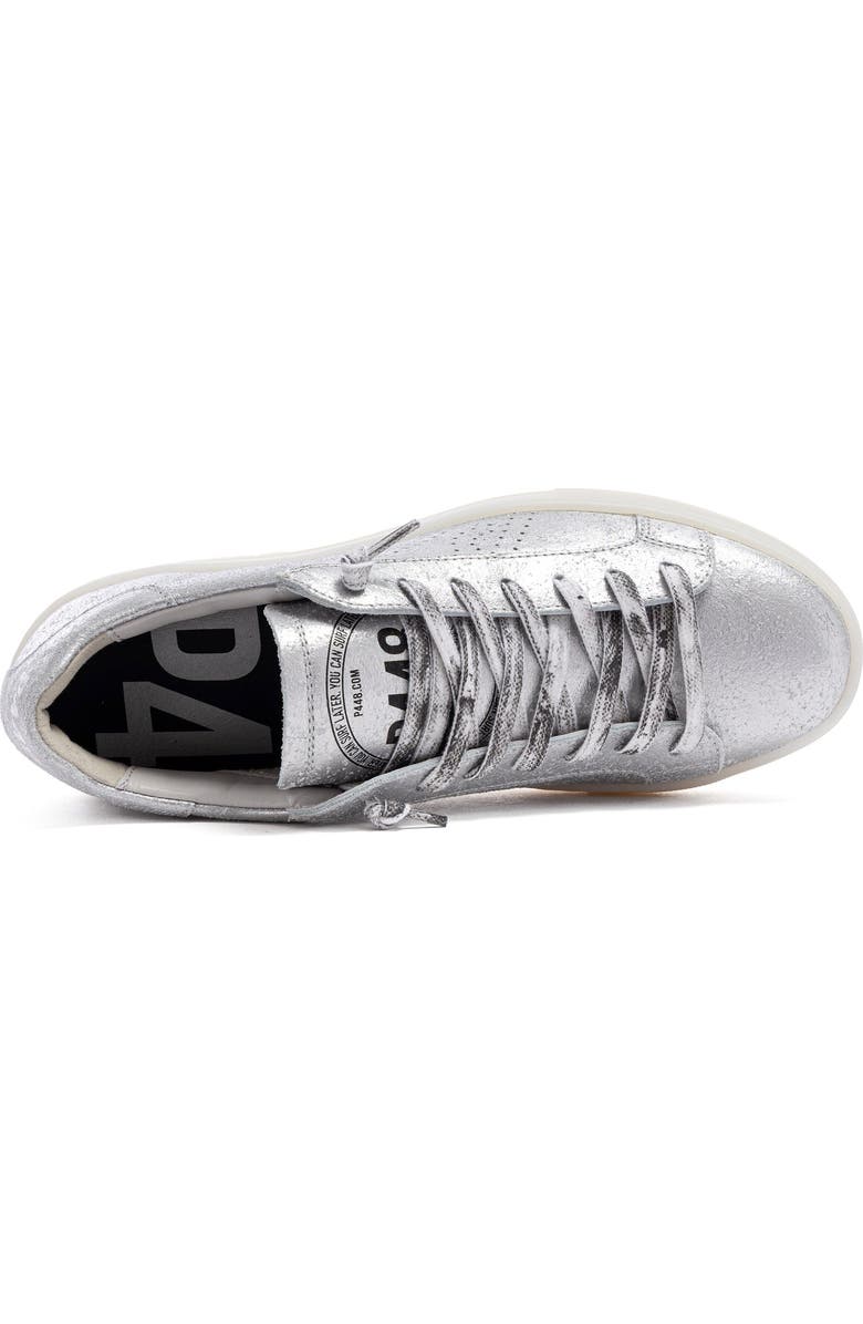 P448 Thea Platform Sneaker, Alternate, color, Matte Silver