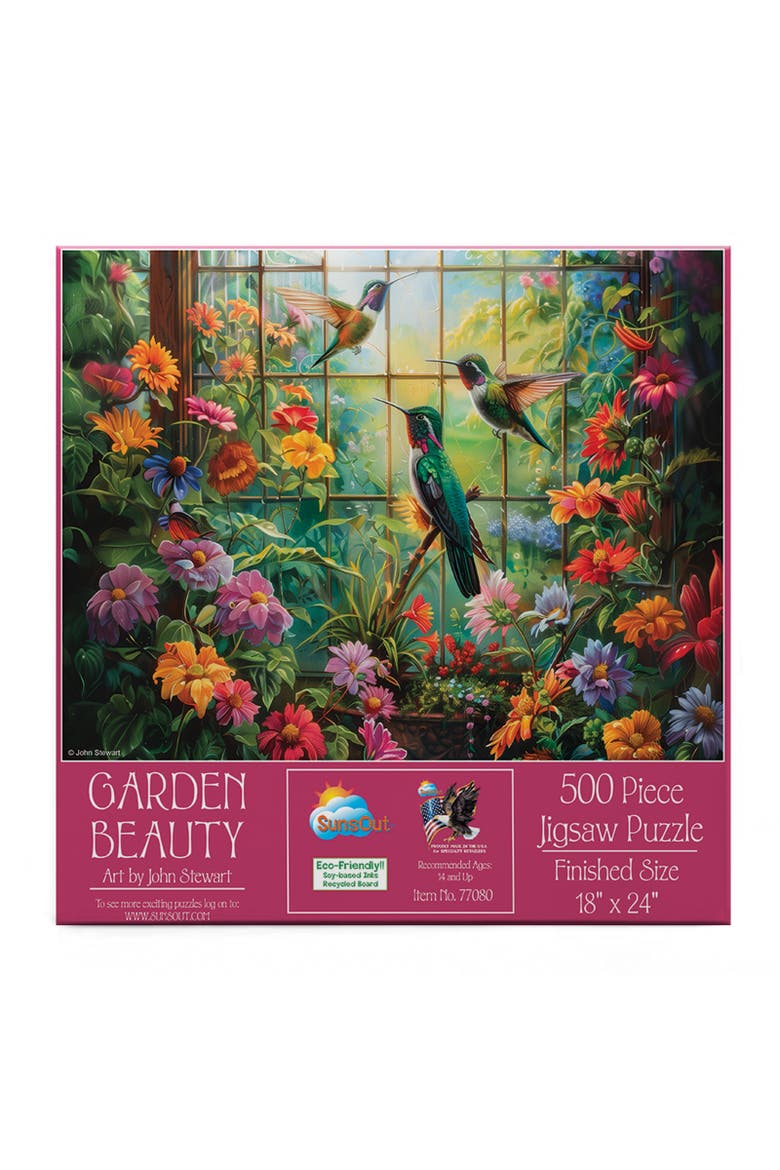 Garden Beauty 500 piece Jigsaw Puzzle for Adults, Alternate, color, Multicolor