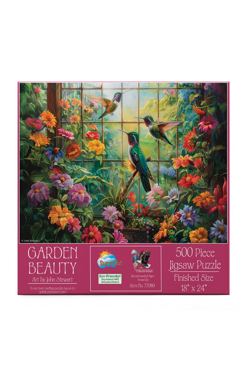 Sunsout Garden Beauty 500 piece Jigsaw Puzzle for Adults, Alternate, color, Multicolor