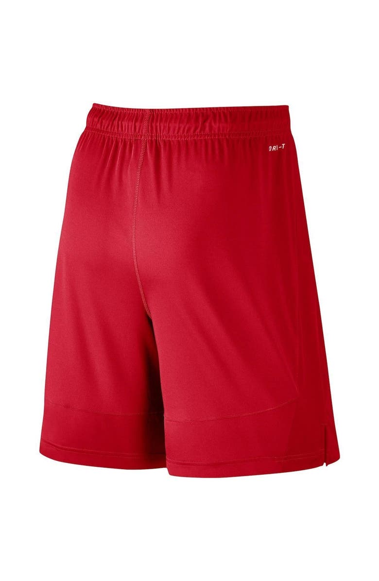 Nike Men's Nike Red Georgia Bulldogs College Primary Logo 2.0 Fly Performance Shorts, Alternate, color, 
