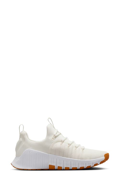 Nike Free Metcon 6 Training Shoe In Sail/monarch