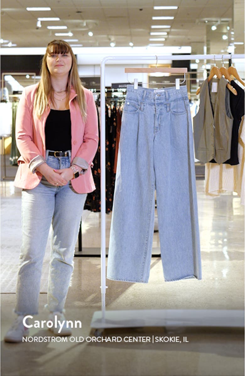 Re-Work Eva Taylor Wide Leg Jeans, sales video thumbnail