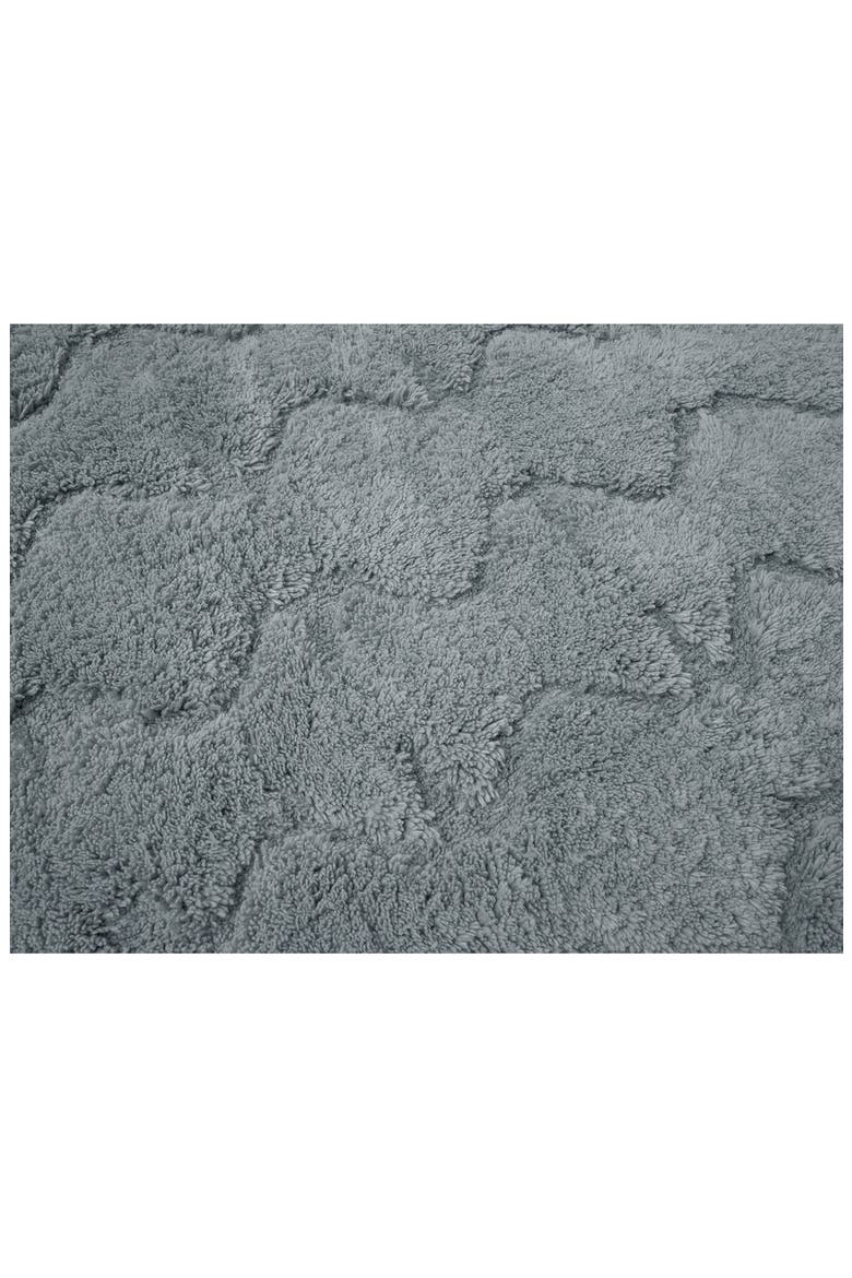 Organic Cotton Shag Bath Rug, Alternate, color, FOSSIL