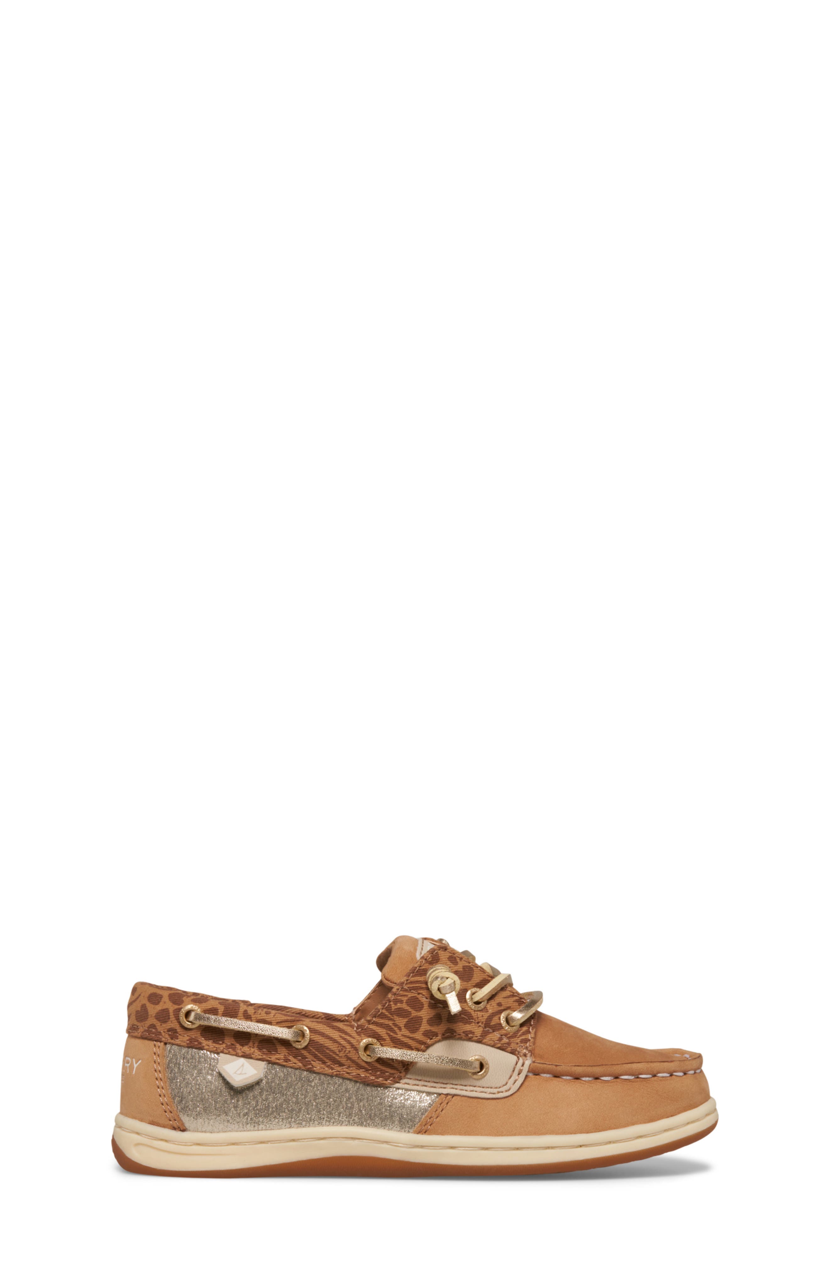 Sperry Kids' Songfish Metallic Boat Shoe, Alternate, color, 